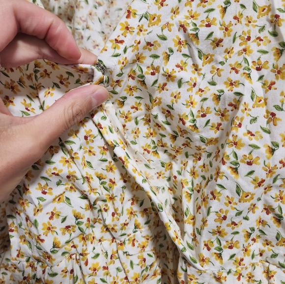 Handmade Wrap Cotton top - Picture 3 of 4